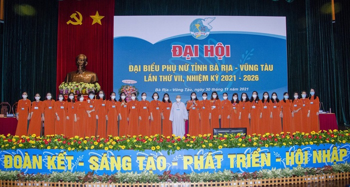 Bà Lê Thị Kim Thu tái đắc cử Chủ tịch Hội LHPN tỉnh Bà Rịa - Vũng Tàu  - Ảnh 1.