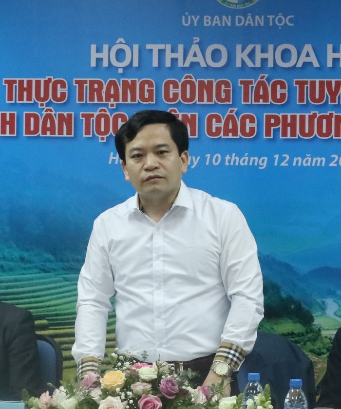 Giao thông, ngôn ngữ… là rào rản lớn trong quá trình triển khai công tác dân tộc - Ảnh 1.