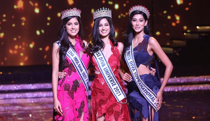 Mỹ nhân Ấn Độ đăng quang Hoa hậu Hoàn vũ 2021 - Ảnh 4.