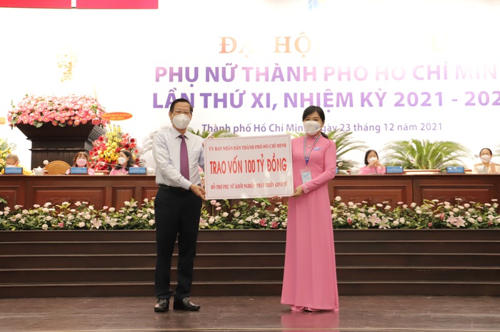 Bà Nguyễn Trần Phượng Trân tái đắc cử Chủ tịch Hội LHPN TPHCM - Ảnh 2.