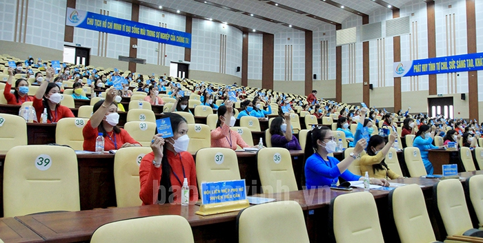 Khai mạc Đại hội đại biểu Phụ nữ tỉnh Trà Vinh lần thứ XI - Ảnh 1.