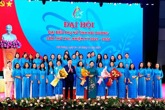 Bà Trần Thị Thanh Thảo tái đắc cử Chủ tịch Hội liên hiệp phụ nữ Hải Dương  - Ảnh 2.