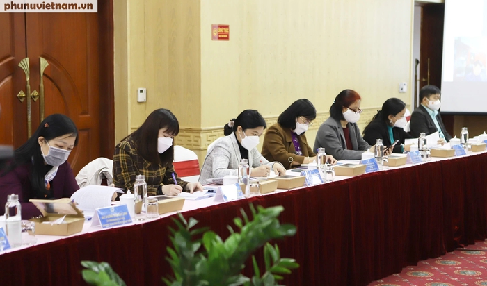 Nhiều nội dung quan trọng được thảo luận tại Hội nghị Đoàn Chủ tịch TƯ Hội LHPNVN lần thứ 12, khóa XII - Ảnh 5.
