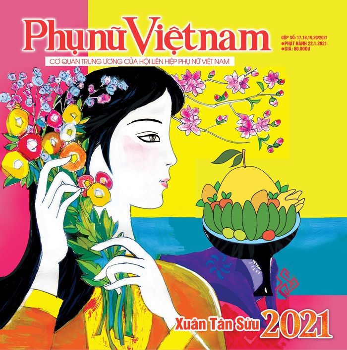 Báo Phụ nữ Việt Nam đoạt Giải A bìa báo Tết ấn tượng năm 2021 - Ảnh 2.
