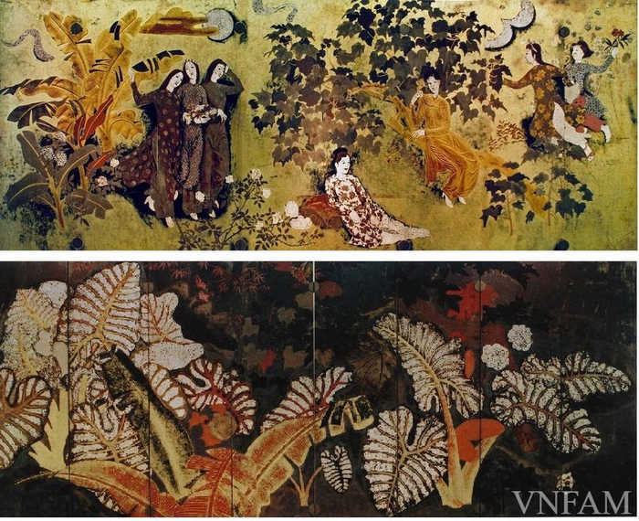 Triển lãm trực tuyến tranh sơn mài Việt Nam - Ảnh 1.