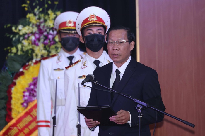 Cử hành trọng thể Lễ truy điệu, an táng nguyên Phó Thủ tướng Trương Vĩnh Trọng - Ảnh 2.