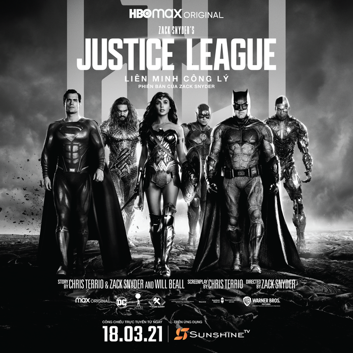 “Zack Snyder’s Justice League”, công chiếu trên Sunshine TV trở thành phim bom tấn đáng xem nhất ở Việt Nam? - Ảnh 1.