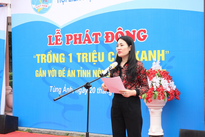 
Hà Tĩnh: Phụ nữ phát động “trồng 1 triệu cây xanh” - Ảnh 3.