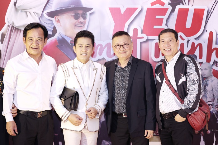 Các nghệ sĩ Quang Tèo, Trần Đức, Quang Thắng dự buổi ra mắt phim ca nhạc &quot;Yêu một mình&quot; của Mai Trần Lâm