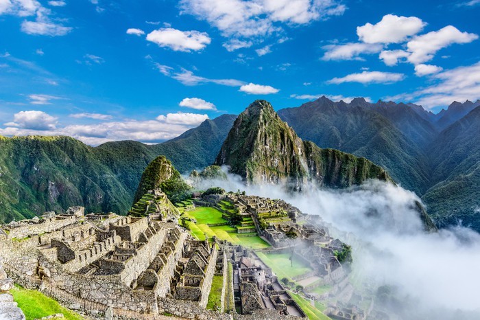 Machu Picchu - leo núi - phụ nữ