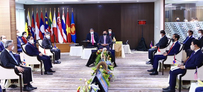 Thủ tướng Chính phủ Phạm Minh Chính kết thúc chuyến công tác tham dự Hội nghị các Nhà Lãnh đạo ASEAN - Ảnh 1.