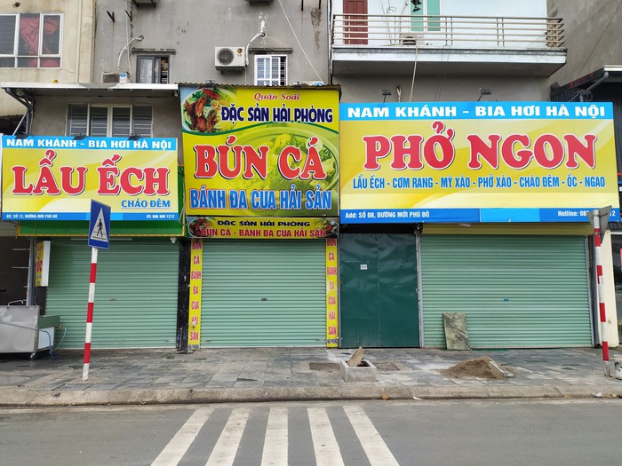 Hàng quán ăn uống ở Hà Nội đồng loạt chỉ bán mang về: &quot;Không lo lắng lắm vì có kinh nghiệm rồi&quot; - Ảnh 4.