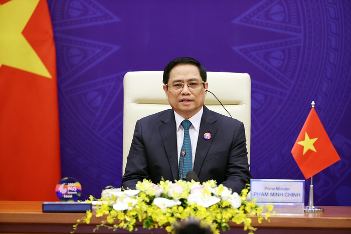 Thủ tướng Phạm Minh Chính - P4G - chống biến đổi khí hậu 