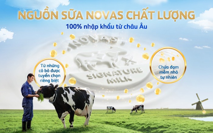 Bé tiêu hóa khỏe nhờ Friso Gold mới với nguồn sữa NOVAS chuẩn Âu - Ảnh 2.