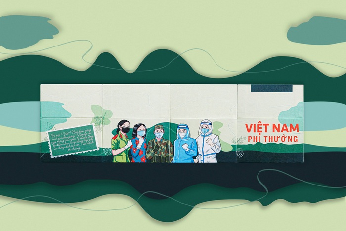 Làm hộp trà kể chuyện Việt Nam phi thường, nữ start-up tri ân tuyến đầu chống dịch - Ảnh 1.