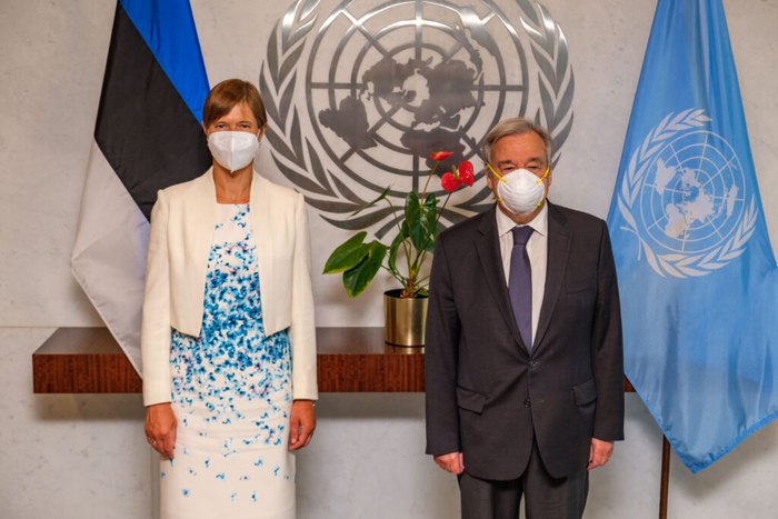 Tổng thống Estonia là nhà vận động toàn cầu của Liên hợp quốc vì phụ nữ