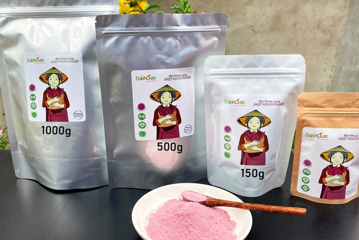 Nữ start-up làm bột khoai lang tím giúp nông dân Vĩnh Long tiêu thụ sản phẩm  - Ảnh 2.