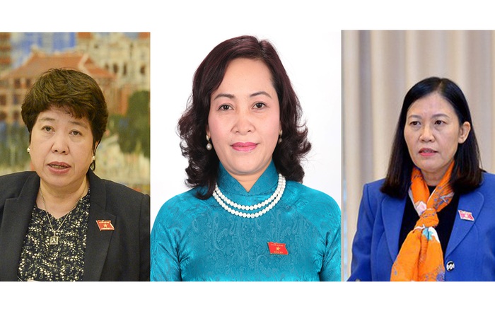 Có 3 nhân sự nữ tham gia Ủy ban Thường vụ Quốc hội khóa XV