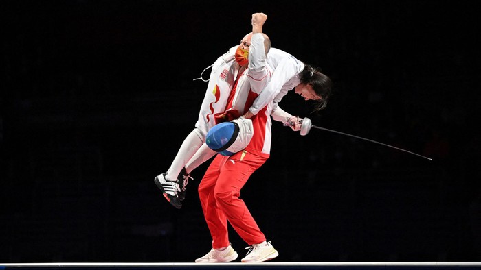 Những bức ảnh đẹp nhất từ Thế vận hội Tokyo 2020 - Ảnh 14.