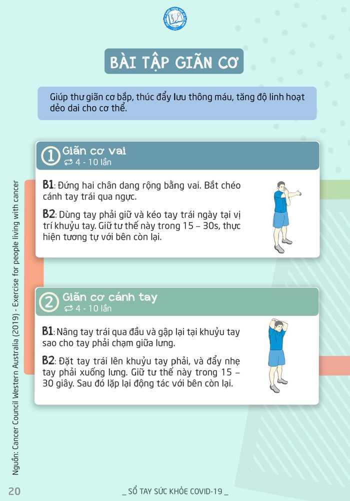 &quot;Sổ tay Sức khỏe Covid-19&quot; - Phần 2:  Hô hấp, vận động - Ảnh 4.