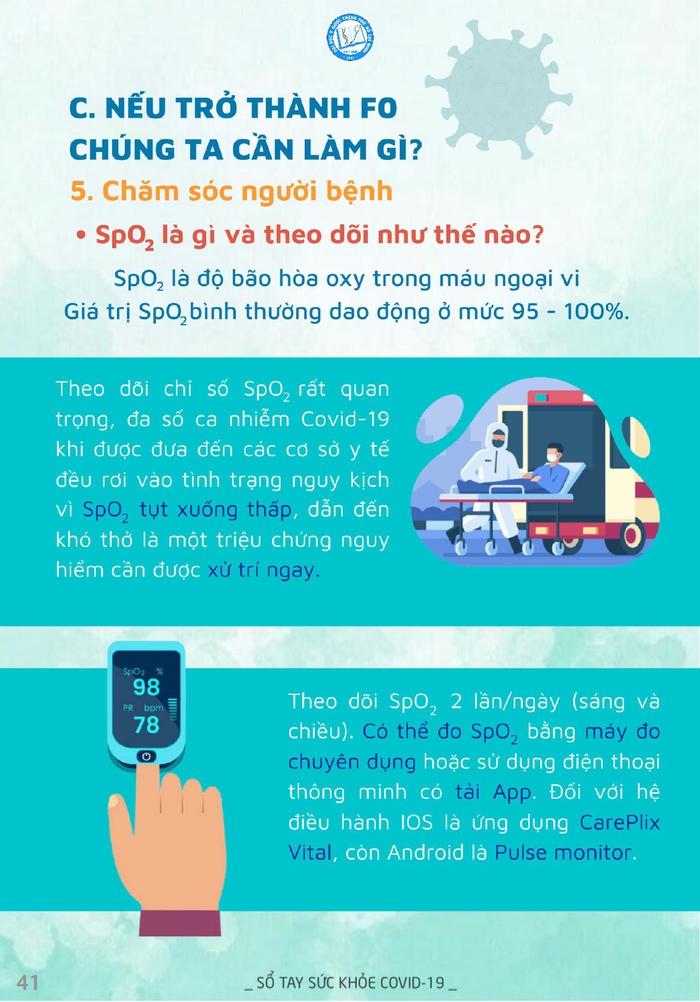 &quot;Sổ tay Sức khỏe Covid-19&quot; - Phần 4: Theo dõi, chăm sóc tại nhà - Ảnh 11.