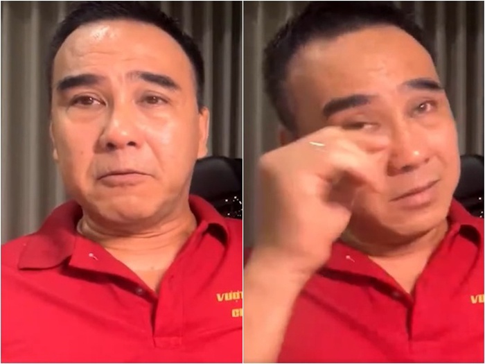 MC Quyền Linh khóc nghẹn trên sóng livestream: "Sài Gòn bây giờ thương lắm,  đau lắm"