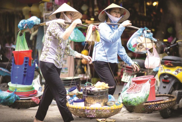 Nhớ gánh hàng rong ở Hà thành ngày giãn cách - Ảnh 3. Nhớ gánh hàng rong ở Hà thành ngày giãn cách - Ảnh 3.