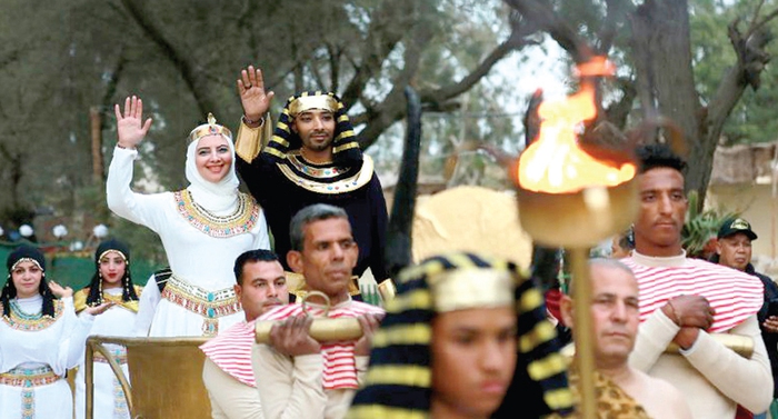 Đám cưới theo nghi lễ Pharaonic của người Ai Cập cổ đại