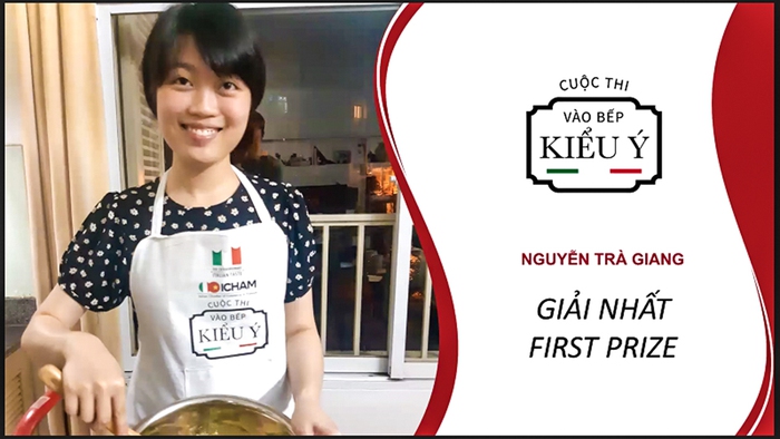 Công bố trực tuyến kết quả cuộc thi “Vào bếp kiểu Ý” - Ảnh 4.