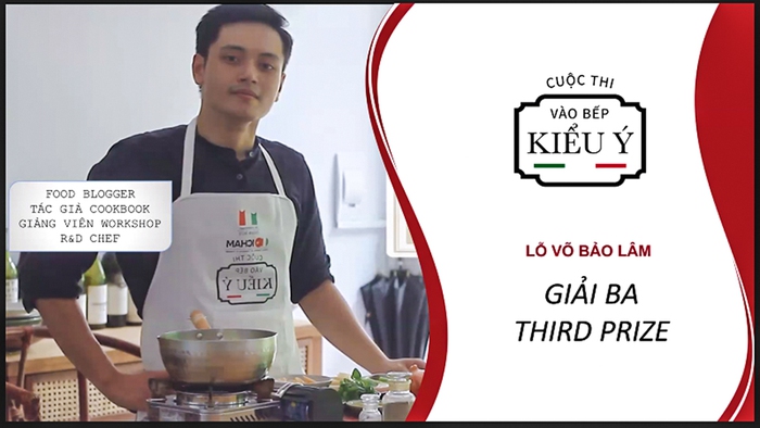 Công bố trực tuyến kết quả cuộc thi “Vào bếp kiểu Ý” - Ảnh 7.