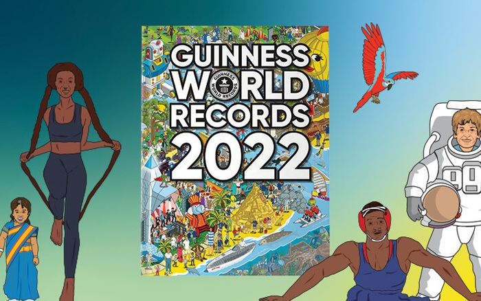 Phát hành sách Guinness World Records 2022 cùng thời điểm với thế giới ...