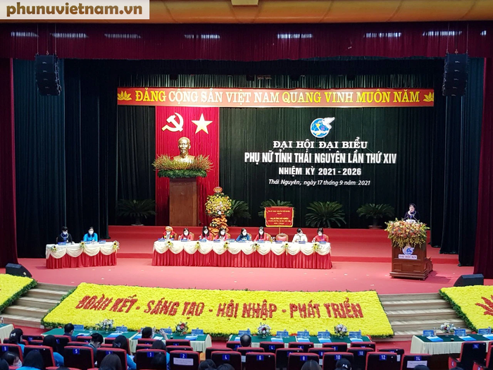 Thái Nguyên khai mạc Đại hội Đại biểu Phụ nữ cấp tỉnh nhiệm kỳ 2021- 2026 - Ảnh 1.