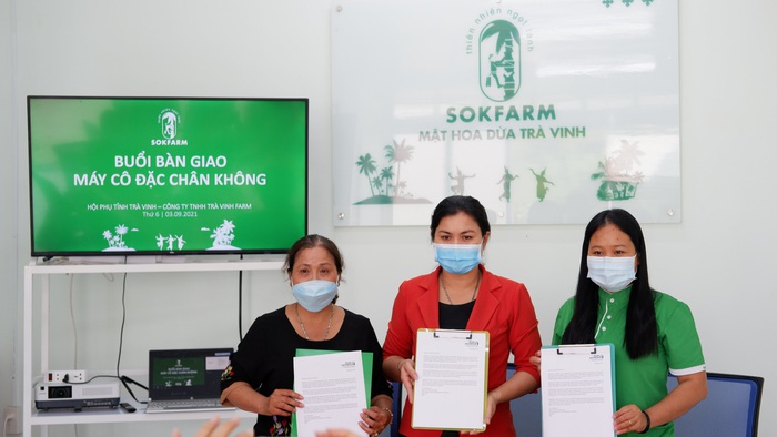 TƯ Hội LHPN Việt Nam hỗ trợ thiết bị sản xuất cho phụ nữ khởi nghiệp - Ảnh 1.
