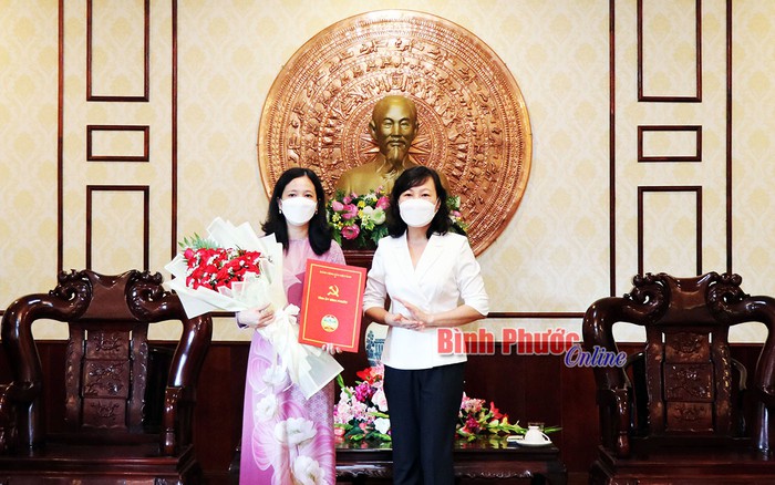 Bà Lê Thị Thanh Loan làm Chủ tịch Hội LHPN tỉnh Bình Phước - Ảnh 1.