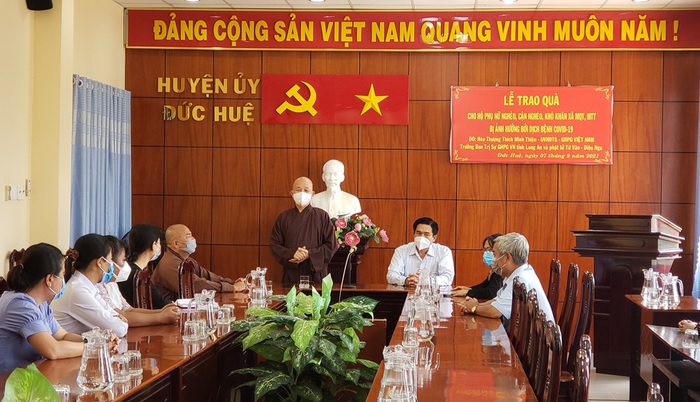 Phật giáo Long An triển khai nhiều hoạt động phòng, chống dịch Covid-19 ý nghĩa - Ảnh 1. Phật giáo Long An triển khai nhiều hoạt động phòng, chống dịch Covid-19 ý nghĩa - Ảnh 1.
