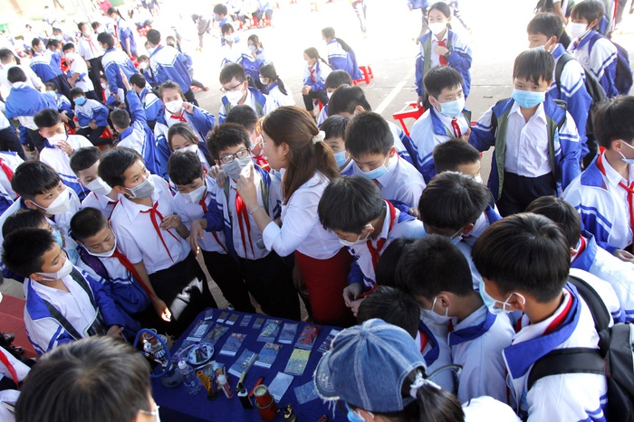 Học sinh hào hứng với các buổi tuyên truyền về phòng, chống ma túy học đường