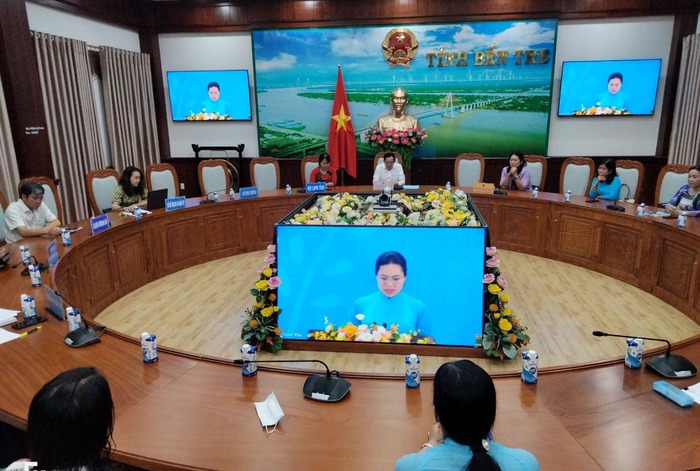 62 điểm cầu trên cả nước tham dự Hội nghị Thủ tướng Chính phủ đối thoại với Phụ nữ Việt Nam  - Ảnh 9.
