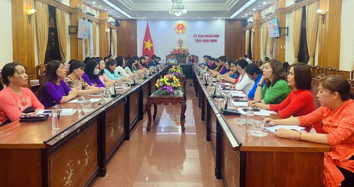62 điểm cầu trên cả nước tham dự Hội nghị Thủ tướng Chính phủ đối thoại với Phụ nữ Việt Nam  - Ảnh 8.