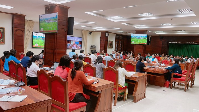 62 điểm cầu trên cả nước tham dự Hội nghị Thủ tướng Chính phủ đối thoại với Phụ nữ Việt Nam  - Ảnh 11.