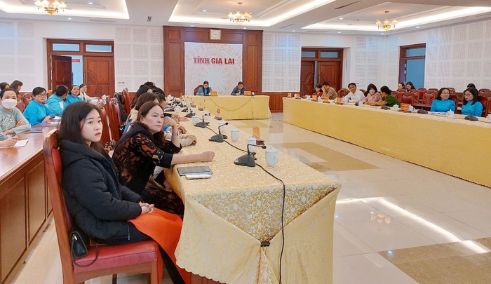 62 điểm cầu trên cả nước tham dự Hội nghị Thủ tướng Chính phủ đối thoại với Phụ nữ Việt Nam  - Ảnh 10.