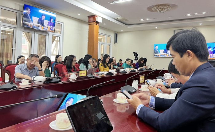 62 điểm cầu trên cả nước tham dự Hội nghị Thủ tướng Chính phủ đối thoại với Phụ nữ Việt Nam  - Ảnh 5.