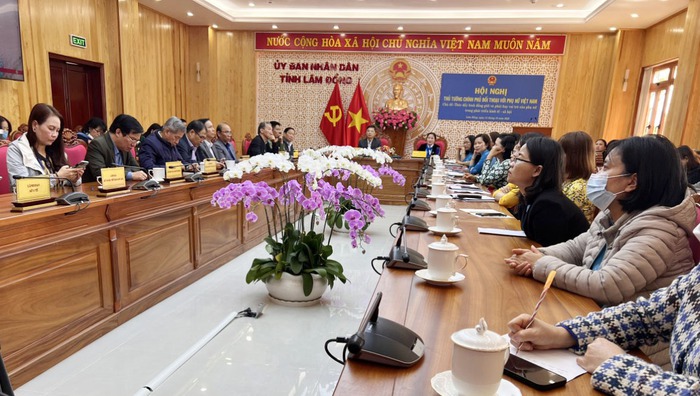 62 điểm cầu trên cả nước tham dự Hội nghị Thủ tướng Chính phủ đối thoại với Phụ nữ Việt Nam  - Ảnh 12.