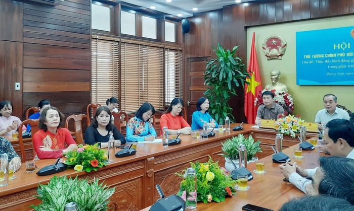62 điểm cầu trên cả nước tham dự Hội nghị Thủ tướng Chính phủ đối thoại với Phụ nữ Việt Nam  - Ảnh 7.