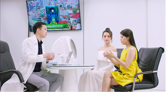 Hoa hậu Đỗ Hà thích thú trải nghiệm dịch vụ mới tại sự kiện của Thu Cúc - Ảnh 3.
