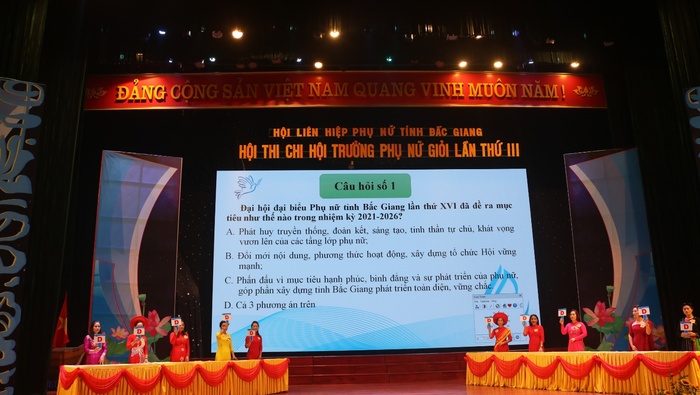 Bắc Giang: Hội thi “Chi hội trưởng phụ nữ giỏi lần thứ III” năm 2022 - Ảnh 2.