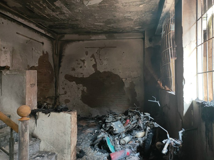 Vụ cháy chung cư mini ở Hà Nội: Ám ảnh những tiếng gào khóc cầu cứu - Ảnh 2.