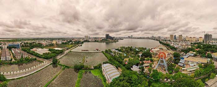 Hồ rộng hơn quận Hoàn Kiếm, là nơi ngắm cảnh suốt 1.000 năm ở Hà Nội  - Ảnh 1.