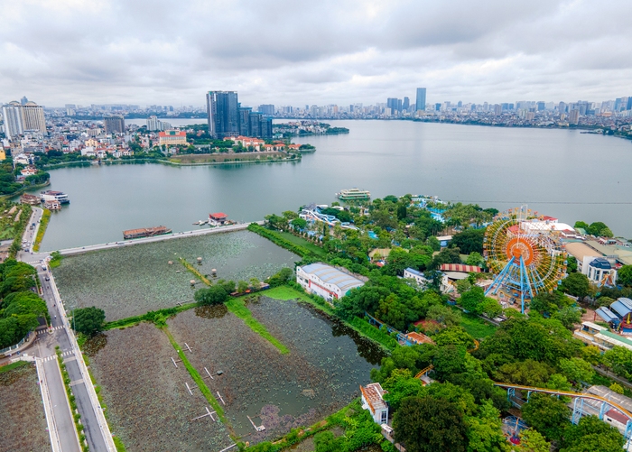 Hồ rộng hơn quận Hoàn Kiếm, là nơi ngắm cảnh suốt 1.000 năm ở Hà Nội  - Ảnh 3.