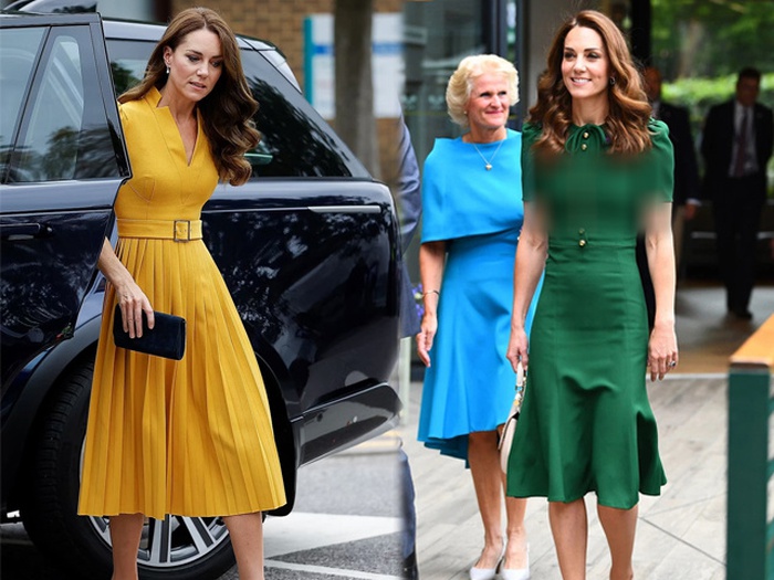 Ngắm những trang phục đẹp thanh lịch của Biểu tượng thời trang Hoàng gia   Công nương Kate