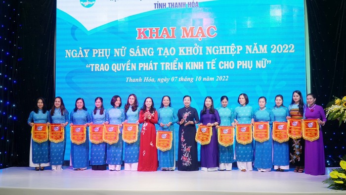 Thanh Hoá: “Trao quyền phát triển kinh tế cho phụ nữ” nhằm tôn vinh ý tưởng, sản phẩm sáng tạo của hội viên  - Ảnh 1.